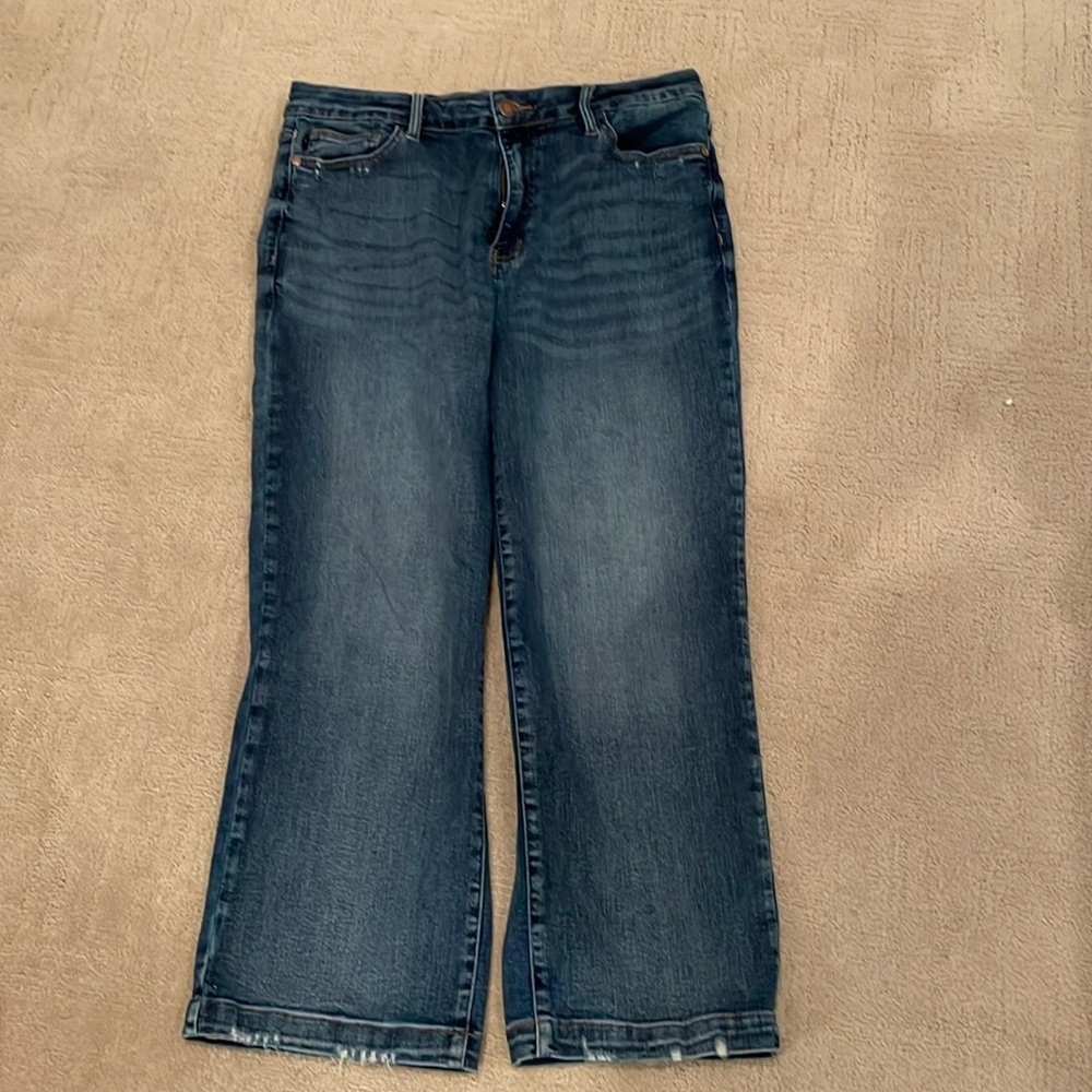 Judy Blue wide leg jeans 13/31